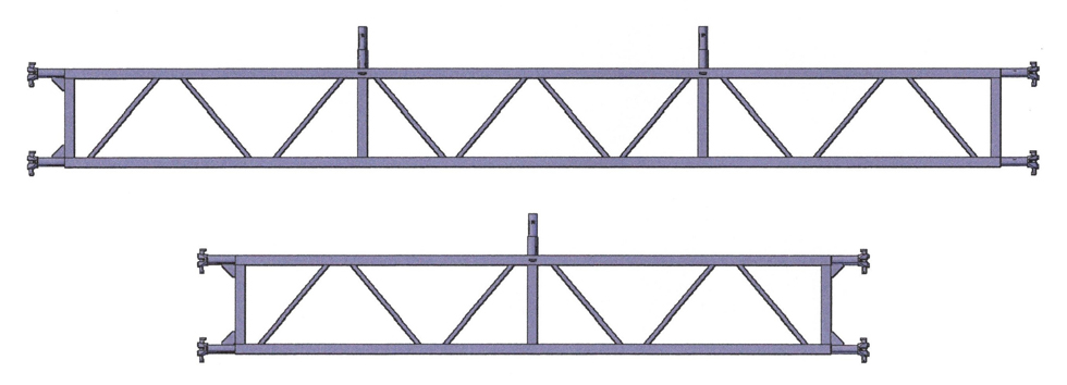 시스템 비계용 트러스 (SYSTEM SCAFFOLDING TRUSS)